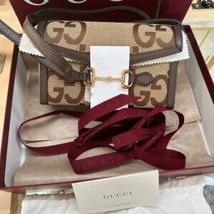 GUCCI HORSEBIT 1955 MINI BAG Brand New in Box